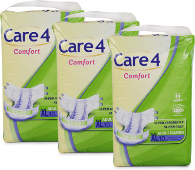 

care 4 adultcomfort_packof3_XL Adult Diapers - XL(30 Pieces)