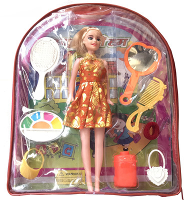 

Grind Sapphire Doll Set With Fashion Accesories(Multicolor)