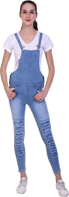 Nifty Women Light Blue Dungaree