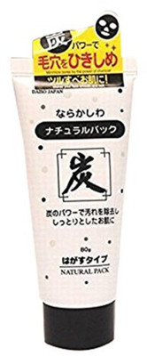 

Daiso Japan Natural Pack Deep Cleaning Skin Blackheads and Acne Charcoal Peel Off Mask for Acne Ship from USA 80g(80 g)
