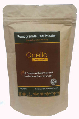 

Onella Ayurveda Pomegranate Peel Powder (Punica Granatum Powder)(200 g)
