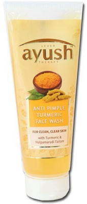 

Lever Ayush Therapy Anti Pimple Turmeric Face Wash(40 g)