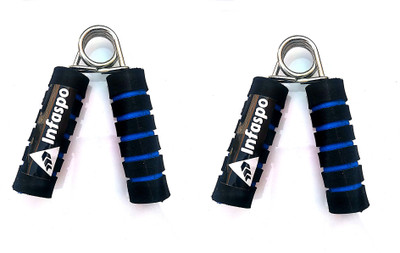 

Infaspo Double Form Set Of 2 Hand Grip/Fitness Grip(Blue, Black)