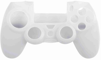 Microware Rubber Sleeve for PS 4 white Gaming Accessory Kit(White, For PS4)