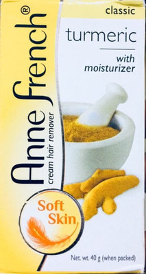

Anne French Turmeric Cream Hair Remover with Moisturizer Cream(40 g)