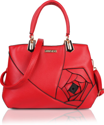 

Luvoksi Satchel(Red, Black), Black;red