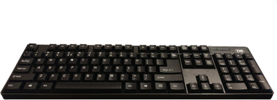 

TVS Champ Wired USB Desktop Keyboard(Black)