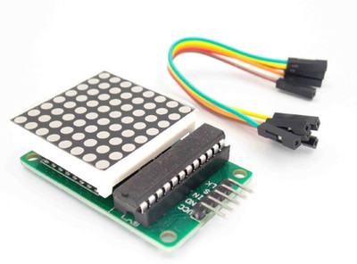 

SunRobotics LED DOT MATRIX DISPLAY MODULE MAX7219(White)