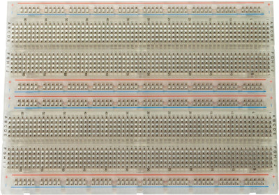 

Robocraze 1660 tie-point solderless breadboard(White)