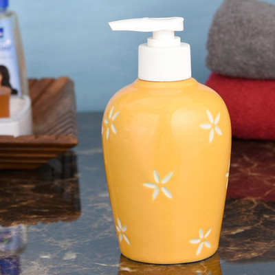

Sforzi Ceramic soap dispenser 250 ml Lotion, Shampoo, Soap Dispenser(Multicolor)