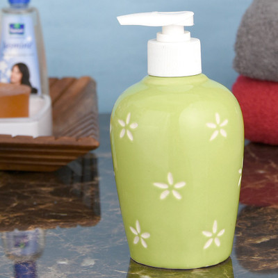

Sforzi Ceramic soap dispenser 250 ml Lotion, Shampoo, Soap Dispenser(Multicolor)