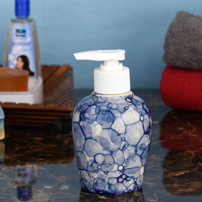 

Sforzi Ceramic soap dispenser 150 ml Lotion, Shampoo, Soap Dispenser(Multicolor)