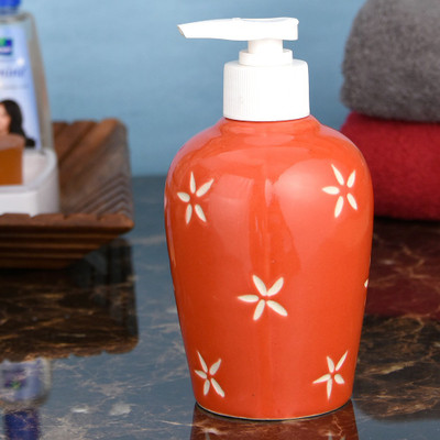 

Sforzi Ceramic soap dispenser 250 ml Lotion, Shampoo, Soap Dispenser(Multicolor)