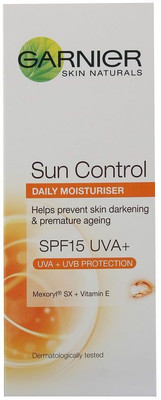 

Garnier Skin Naturals Sun Control Daily Moisturiser SPF15 UVA+(50 ml)