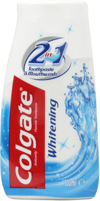 

Colgate Whitening 2in1 Toothpaste & Mouthwash - 100ml - Whitening(100 ml)