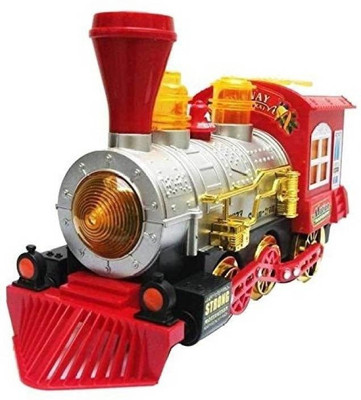 

starsky Battery Operated Bump N Go Light Sound Bubble Shooter Engine Toy For Kids(Multicolor)