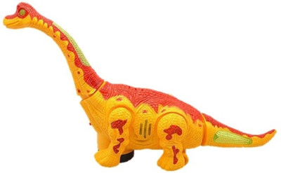 

4Desire ELECTRIC LARGE SIZE WALKING DINOSAUR ROBOT WITH LIGHT SOUND BRACHIOSAURUS BATTERY OPERATED(Multicolor)