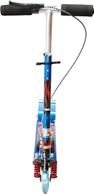 

Wembley Kids Blue Graphic Design Folderable 3 Wheeler Stylish and Trendy Skate Scooter with Front Suspension and Hand Brake(Blue)