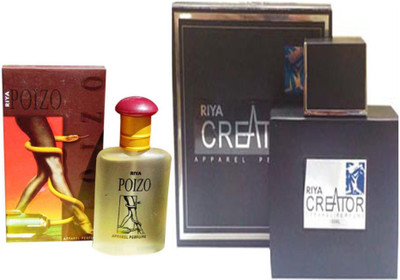 

Riya CREATOR PERFUME 100 ML + POIZO PERFUME 30 ML Eau de Parfum - 30 ml(For Men & Women)