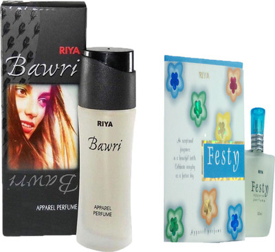

Riya BAWRI PERFUME 100 ML + FESTY PERFUME 30 ML Eau de Parfum - 30 ml(For Men & Women)