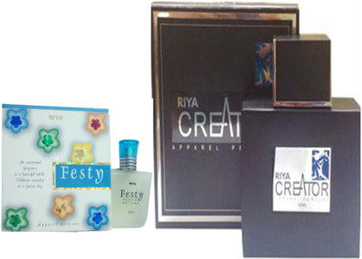 

Riya REATOR PERFUME 100 ML + 1RIYA FESTY PERFUME 30 ML Eau de Parfum - 30 ml(For Men & Women)