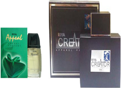 

Riya CREATOR PERFUME 100 ML +APPEAL PERFUME 30 ML Eau de Parfum - 30 ml(For Men & Women)