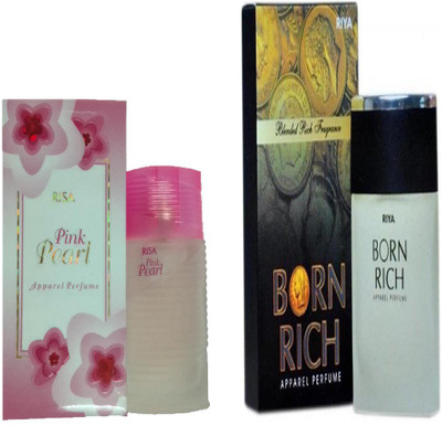 

Riya BORN RICH PERFUME 100 ML +PINK PEARL PERFUME 30 ML Eau de Parfum - 30 ml(For Men & Women)