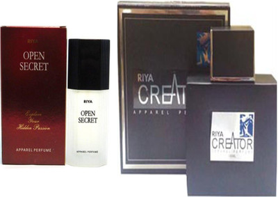 

Riya CREATOR PERFUME 100 ML + OPEN SECRET PERFUME 30 ML Eau de Parfum - 130 ml(For Men & Women)
