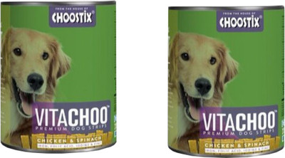 

Choostix Vitachoo Chicken, Spinach Dog Chew(900 g, Pack of 2)