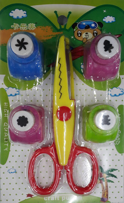 

BestUBuy Craft scissor with Punch Scissors(Set of 1, Multicolor)