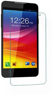 CHAMBU Tempered Glass Guard for Micromax Canvas L A108(Pack of 1)