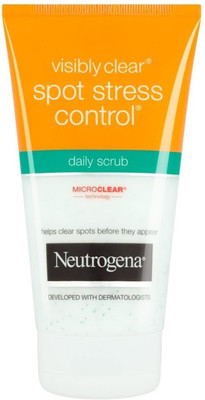 

Neutrogena Visibly Clear Spot Stress Control Daily Scrub - 150ml Scrub(150 ml)