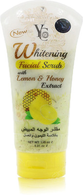 YC Imported Whitening Facial Scrab with Lemon And Honey Scrub(175 ml)