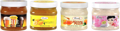 

Luster Gel & Scrub (Beer + Lemon + Honey Peach + Florence) Scrub(2000 ml)
