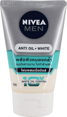 

Nivea Men Anti Oil + White Acne Scrub - 100ml Scrub(100 ml)