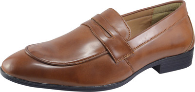 

Vonzo Vonzo Men's Pointed-toe Tuxedo Dress Shoes Casual Slip-on Loafer Slip On For Men(Tan