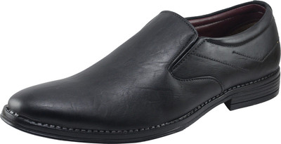 

Vonzo Vonzo Men's Business Slip-on Dress Shoes Semi-formal Oxford Shoes Slip On For Men(Black