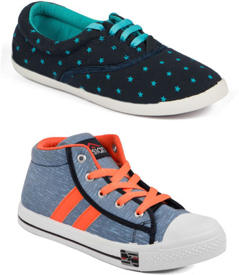 

Asian Women Casual & Running Shoes Combo Pack of 2 Casuals For Women(Multicolor