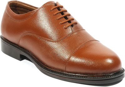 

ICEBULL LEATHER POLICE SHOES Oxford For Men(Brown, Tan