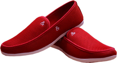 

BICASO CHARANPADUKA Casuals For Men(Red