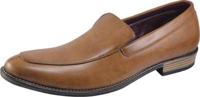 

Vonzo Vonzo Men's Pointed-toe Tuxedo Dress Shoes Casual Slip-on Loafer Slip On For Men(Tan