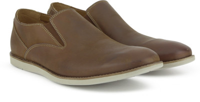 

Clarks Franson Stride Tan Leather Corporate Casual For Men(Brown