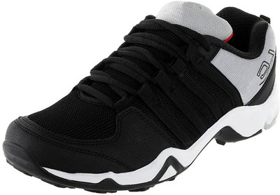 Genial DANGAL-SLVR-BLK Running Shoes For Men(Black, Grey