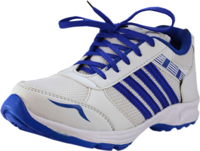 

RESNAPSHOEZONE Running Shoes For Men(White, Blue
