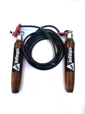 

Infaspo Shism Wooden Freestyle Skipping Rope(Multicolor, Length: 274 cm)