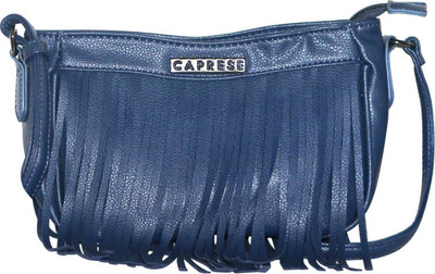 

Caprese Women Casual Blue PU Sling Bag