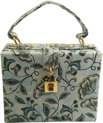 

SGE89 Girls Evening/Party Blue Leatherette Hand-held Bag