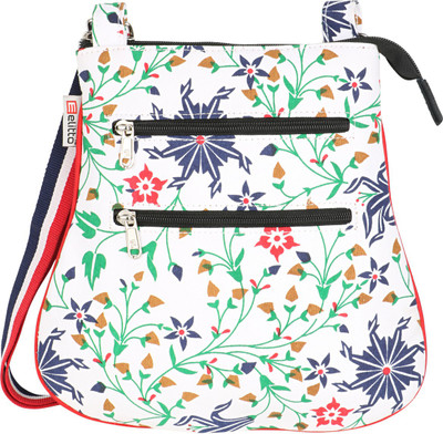 

Elitto Girls Casual Multicolor Canvas Sling Bag
