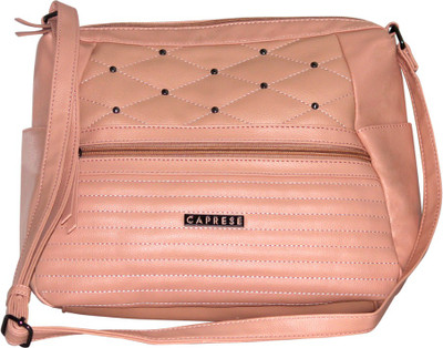 

Caprese Women Casual Beige PU Sling Bag