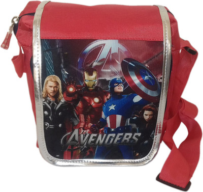 

KIDOZ KINGDOM Boys & Girls Casual Red Polyester Sling Bag